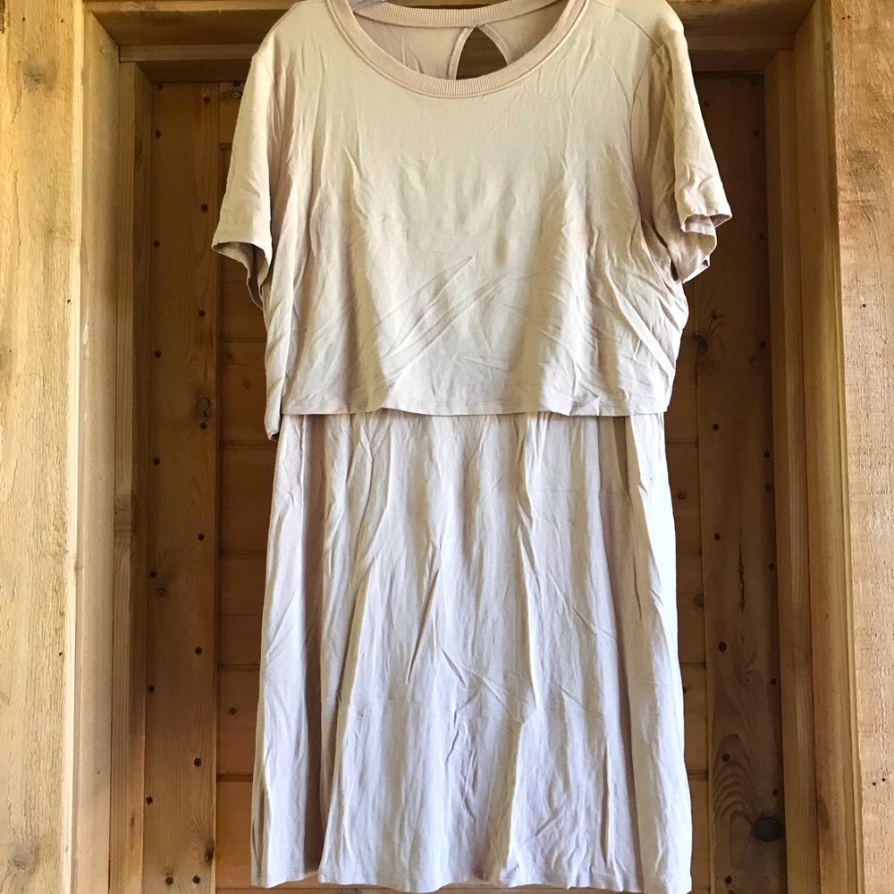 Nude dress
